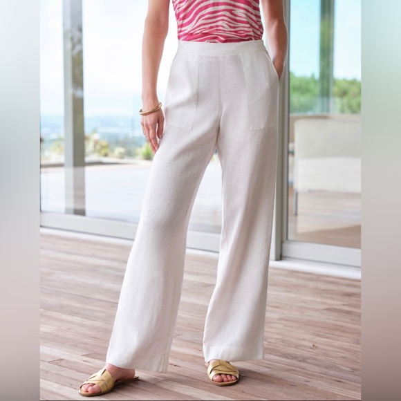 Pure Collection Pants - Pure Collection linen trouser pants